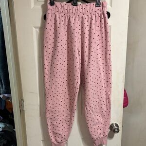 PLAYBOY Pink Patterned Joggers